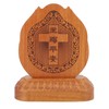 Wooden Holy Family Figurine Statue Exquisite Delicate Durable Stable Beech