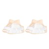 2pcs Castor Oil Shoulder Wrap Bag Reusable Organic Cotton Shoulder