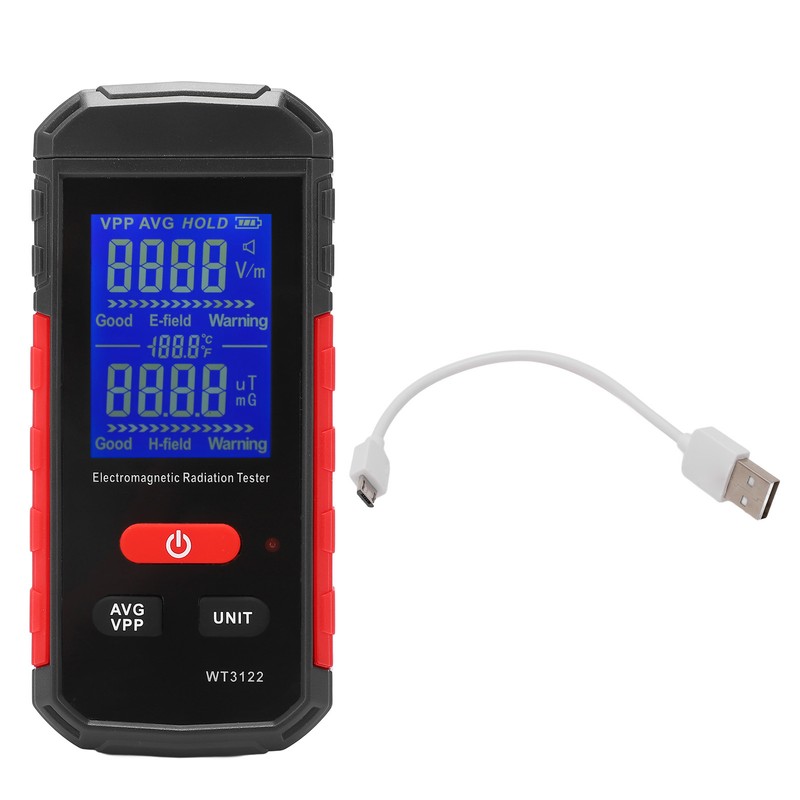 Radiation Detector Electric Field Magnetic Field Detection Data Lock Electromagnetic
