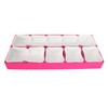 Watch Parts Storage Box 5 Compartments Portable Dustproof Multipurpose Watch