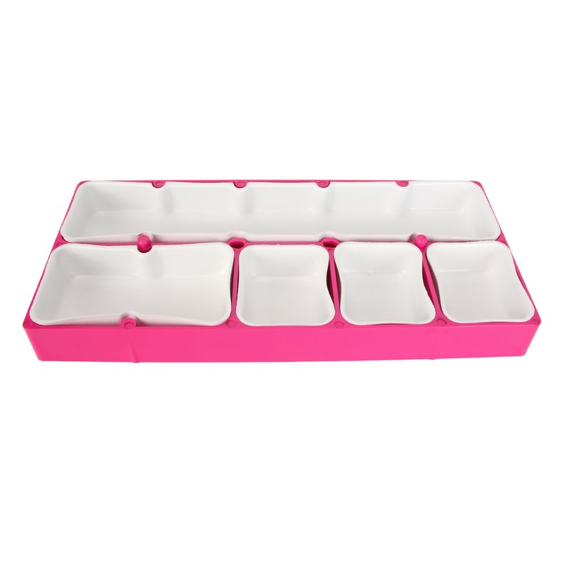 Watch Parts Storage Box 5 Compartments Portable Dustproof Multipurpose Watch
