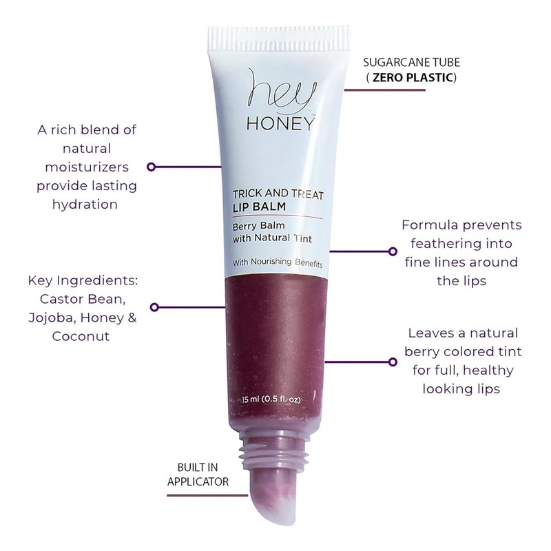 Bálsamo Labios Hidratante 2en1 Con Tinte Natural 0.5oz