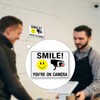 Smile You're on Camera Sign, Video Surveillance Sign - 2