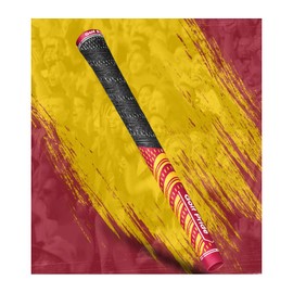 Golf Pride MCC Teams Std Grip .60 Dark Red/Yellow RND