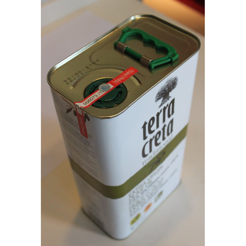 Terra Creta traditional Extra Virgin Olive Oil 3L can
