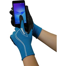 Rostaing Unisex Canada Winter Cold Weather Work Gloves Pair, Turquoise Blue, S Pack of 1