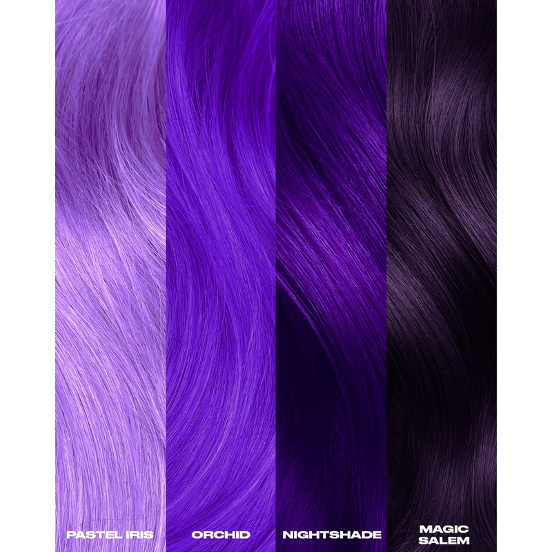 Lunar Tides Semi-Permanent Hair Color (43 colors) (Iris Purple)