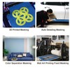 BOMEI PACK Wide Blue Painters Tape 9 Inches x 60