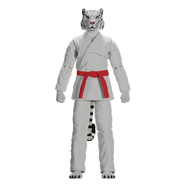 Icon Heroes Zoo Jitsu Fighters: Taj The White Tiger (White