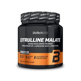 BioTechUSA Citrulline Malate Powder with L-citrulline-Malate Formula, 300 g, Unflavoured