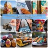 HOMY ARTY Airbrush Paint - 42 Colors with 6 Thinner