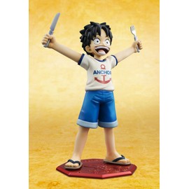Mega Hause Excellent Model Mild Portrait of Pirates Cb-r1 ONE Piece Monkey · D · Luffy About 120mm Pvc-painted PVC Figure