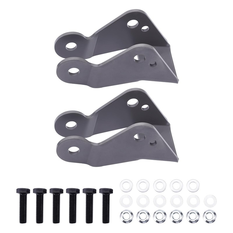 Tuningsworld 3”- 5” Shock Extenders for Chevy Silverado C1500, for