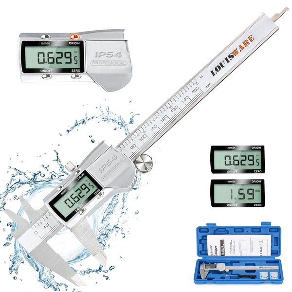 Digital Caliper IP54 Waterproof High Precision Stainless Steel Calliper 0-150
