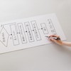 European Print CANSAY Paper Dry Erase Board JABARAN II W