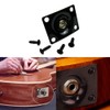 4Pcs Jack Plates Rectangle Guitar Pickup Output Jacks Guitar Jack