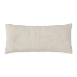 Bucky Linen Hot & Cold Eye Pillow, Natural Buckwheat Filling, Cream, 8x3.5-inch
