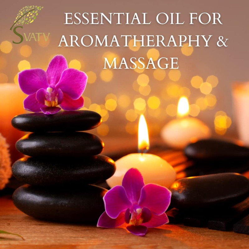 SVATV Ätherisches Pfefferminzöl, Aromatherapieöle in therapeutischer Qualität, Duftöl für Diffusor,