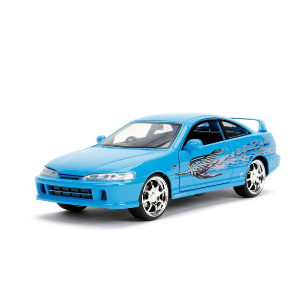 Jada Fast & Furious Mia's Acura Integra Type R, 1: 24 Scale Die-cast Car, Blue