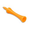 Zivisk Orange Golf Tees Plastic 70MM 100 Count Long Castle