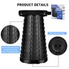 LUXJET Collapsible Stool Portable Load Capacity 484 LB for Camping
