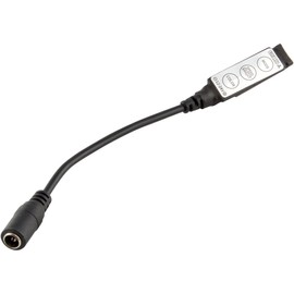 ABI Low-Profile Inline Controller for RGB LED Strip Light, Black