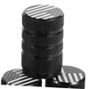 ABOOFAN 4pcs American Flag Tire Valve Caps Durable Tire Stem