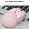 Cute Rabbit Wireless Mouse 2.4G Adjustable DPI Sensitivity 33ft Effective