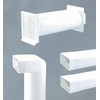 Exhaust Air Set 125 mm Wall Box Round with Rectangular