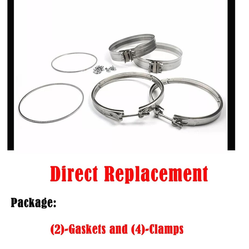 BST BSSP Filter Clamp & Gasket Kit Compatible with Det