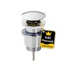 Bürstenking Sink Drain Fitting - Drain Valve with Hair Strainer
