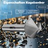 AM-Zerspanungstechnik Countersink Metal 20.5 x 120° HSS Countersink Deburring Countersink
