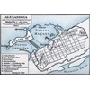 24x36 gallery poster, Map of ancient Alexandria Egypt