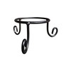 Black Iron Ball Stand - Gazing Globe Stand for Balls,