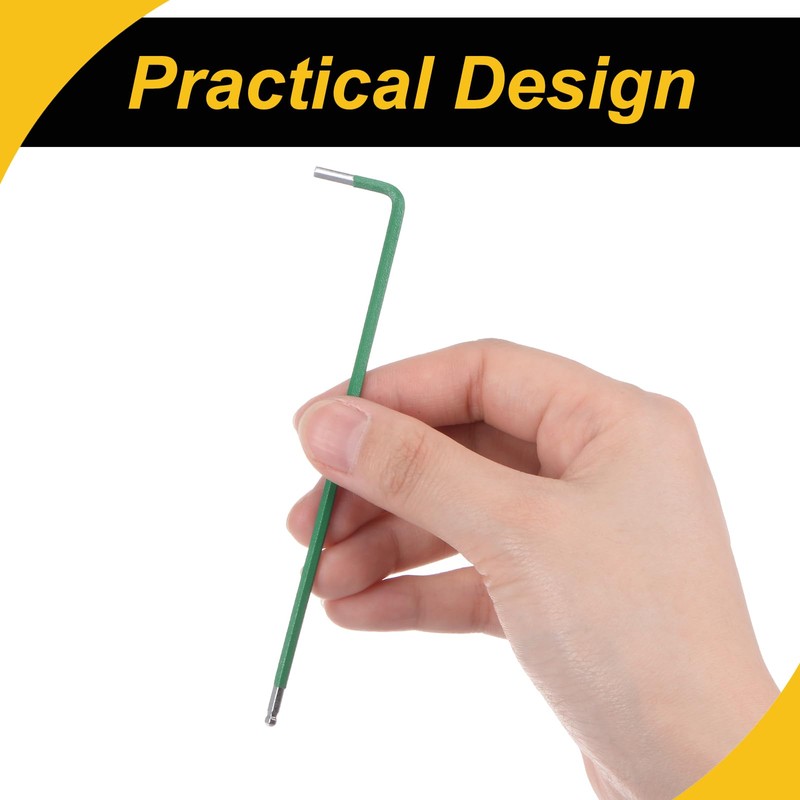 WorkBless 2.5mm Ball End Hex Key Wrench 4 Pcs l