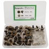 40Pcs 22mm Large Golden Color Plastic Safety Eyes Craft Safety