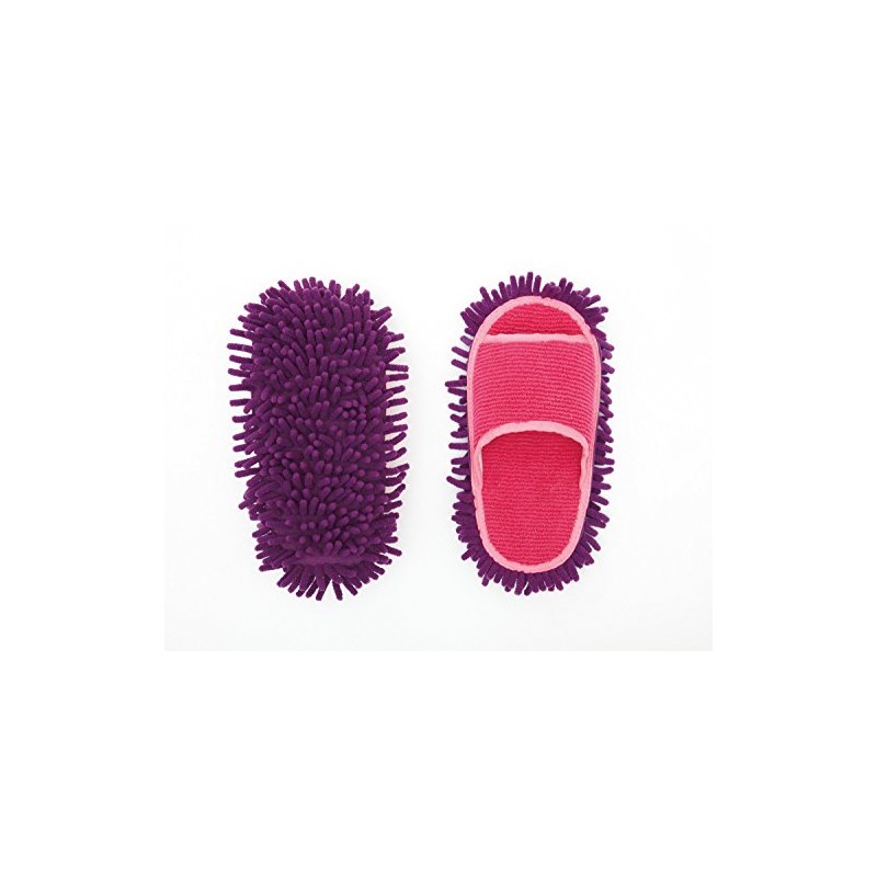 Aimedia Microfiber Wearable Mop, Mop Slippers, Cleaning Slippers, Washable, Microfiber,