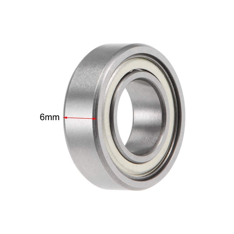 sourcing map MR2010ZZ Deep Groove Ball Bearings 10mm x 20mm