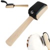 Dance Shoe Brush for Roughening Leather Soles – Professional Wooden