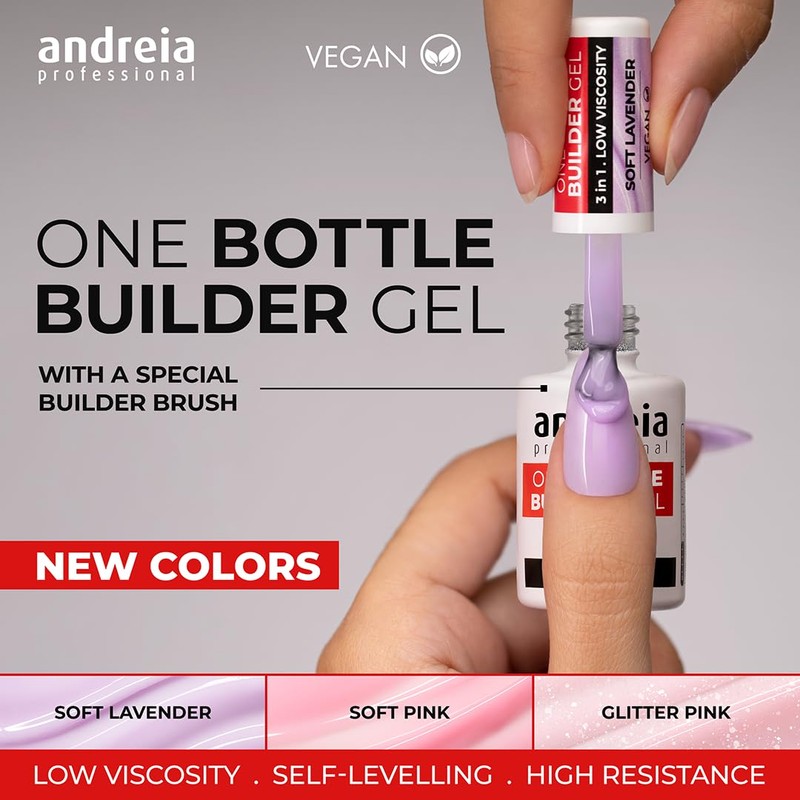 Andreia Professional Gel Builder Nail Construction - Triphasic 3 in