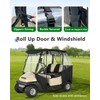 CHENGWEI 2 Passenger Golf Cart Enclosure for Club Car Precedent