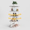 SULIVES 360° Rotating Space-Saving Shelf – Easy Install & Clean,