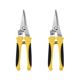 OSALADI 2 Pcs Sheet Industrial Metal Cordless Clippers Metal Cutting Wire Wire Snips Flush Cut Pliers Metal Shears Jewelry Stainless Steel Cable