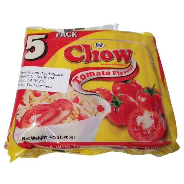 Chow Instant Noodles (Tomato Flavor) Packet of 2