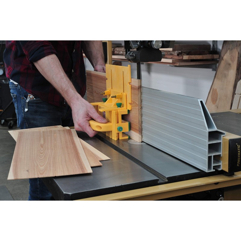 MICROJIG GRR-RIPPER GR-200 Advanced Adjustable Table Saw Pushblock, Yellow