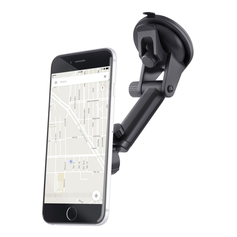 Steren Soporte para celular magnético con brazo extensible POD-297