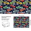 Dtiafu Racing Car Wrapping Paper Various Supercar Style Gift Wrap