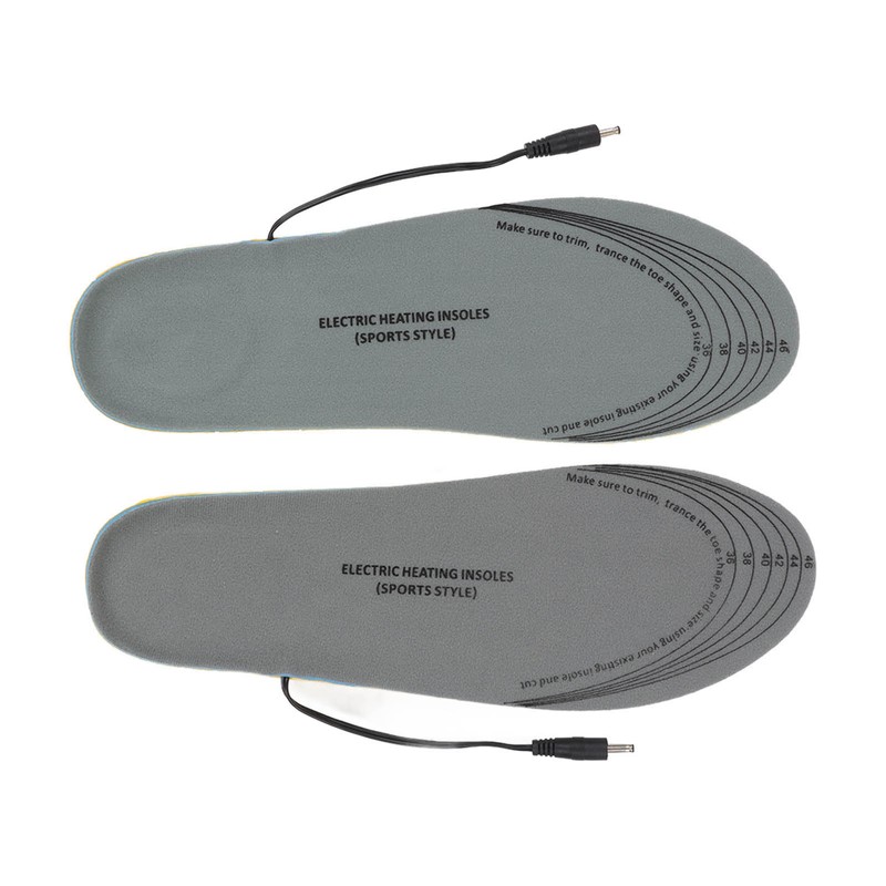 Heated Insoles USB Rechargeable Eletric Foot Warmer for Outdoor Hunting