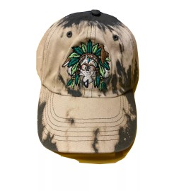 Black Keys Skully Dad Hat Tie Dye  Adjustable Hat Cap New