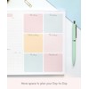 Lamare Weekly Planner Notepad Tear Off – 52 Undated Weekly